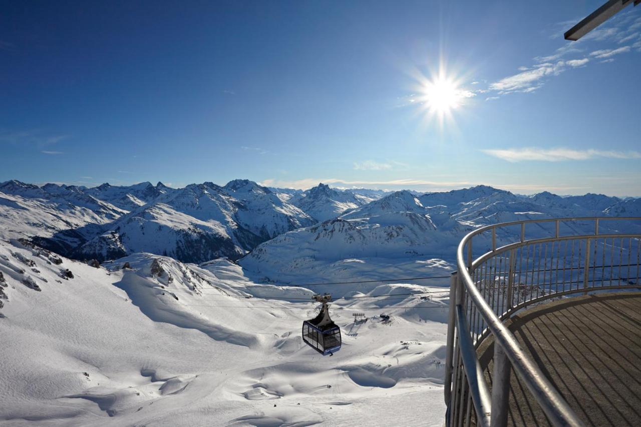 Haus Christaldo Bed & Breakfast Sankt Anton am Arlberg Ngoại thất bức ảnh